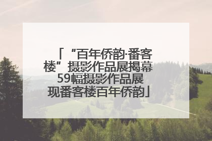 “百年侨韵·番客楼”摄影作品展揭幕 59幅摄影作品展现番客楼百年侨韵