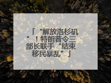 “解放洛杉矶”！特朗普令三部长联手“结束移民暴乱”