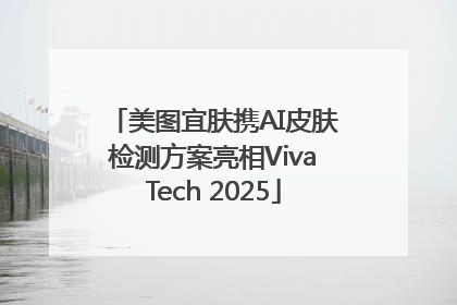 美图宜肤携AI皮肤检测方案亮相VivaTech 2025