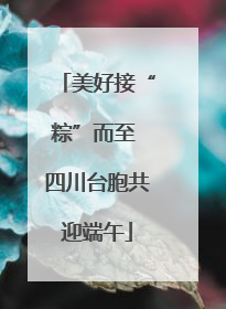 美好接“粽”而至 四川台胞共迎端午