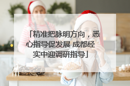 精准把脉明方向，悉心指导促发展 成都经实中迎调研指导