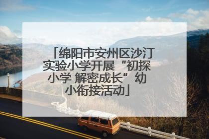 绵阳市安州区沙汀实验小学开展“初探小学 解密成长”幼小衔接活动