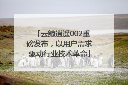 云鲸逍遥002重磅发布，以用户需求驱动行业技术革命