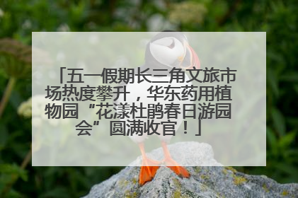 五一假期长三角文旅市场热度攀升，华东药用植物园“花漾杜鹃春日游园会”圆满收官！