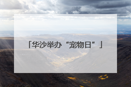 华沙举办“宠物日”