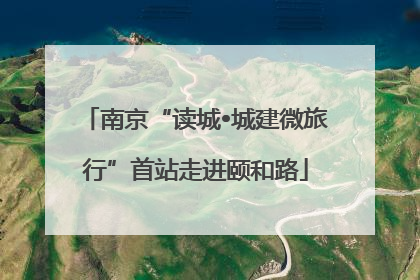 南京“读城•城建微旅行”首站走进颐和路