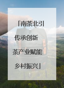 南茶北引传承创新 茶产业赋能乡村振兴