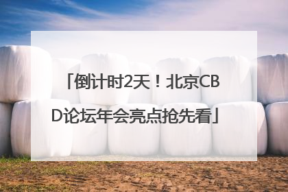 倒计时2天！北京CBD论坛年会亮点抢先看