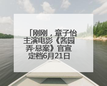 刚刚，章子怡主演电影《酱园弄·悬案》官宣定档6月21日！赵丽颖、杨幂、易烊千玺等角色海报曝光