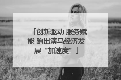 创新驱动 服务赋能 跑出演马经济发展“加速度”
