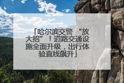 哈尔滨交警 “放大招”！道路交通设施全面升级，出行体验直线飙升