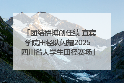 团结拼搏创佳绩 宜宾学院田径队闪耀2025四川省大学生田径赛场