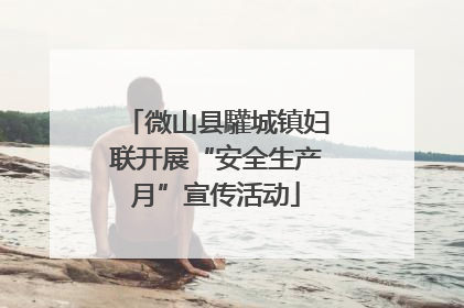 微山县驩城镇妇联开展“安全生产月”宣传活动