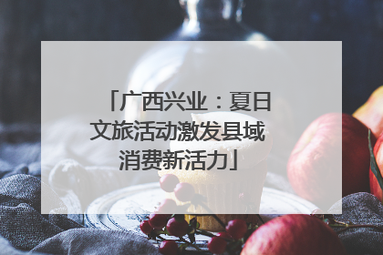 广西兴业：夏日文旅活动激发县域消费新活力