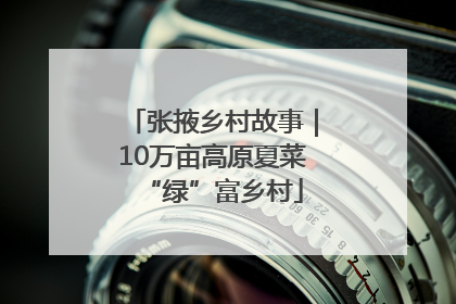 张掖乡村故事｜10万亩高原夏菜“绿”富乡村