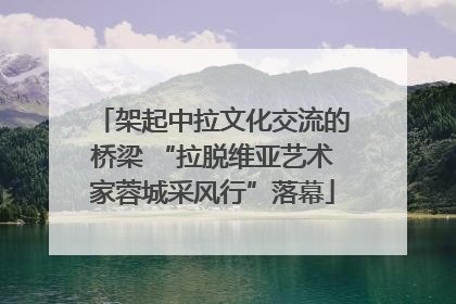 架起中拉文化交流的桥梁 “拉脱维亚艺术家蓉城采风行”落幕