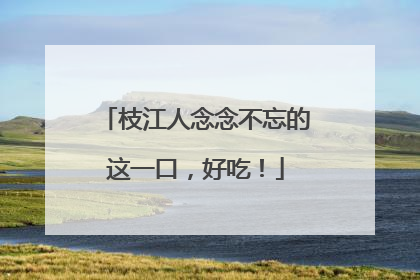 枝江人念念不忘的这一口，好吃！