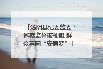 汤阴县纪委监委：巡察监督破梗阻 群众喜圆“安居梦”