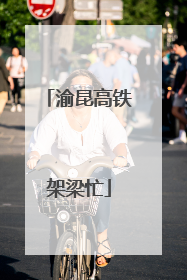 渝昆高铁架梁忙