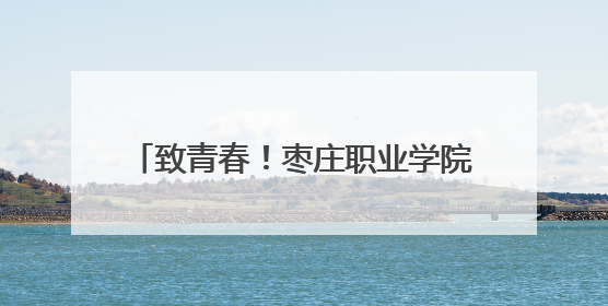 致青春！枣庄职业学院学子与枣庄市2025届毕业生共诉青春故事