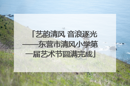 艺韵清风 音浪逐光——东营市清风小学第一届艺术节圆满完成