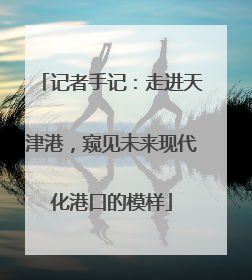 记者手记：走进天津港，窥见未来现代化港口的模样