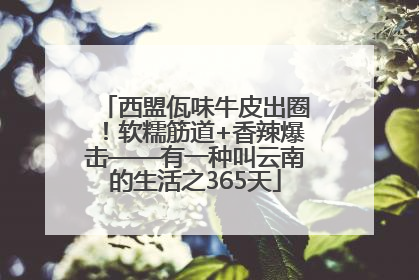 西盟佤味牛皮出圈！软糯筋道+香辣爆击——有一种叫云南的生活之365天