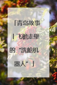 青岛故事丨飞檐走壁的“洗舱机器人”