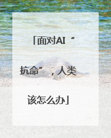面对AI“抗命”，人类该怎么办