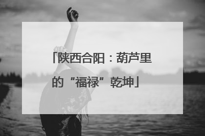 陕西合阳：葫芦里的“福禄”乾坤