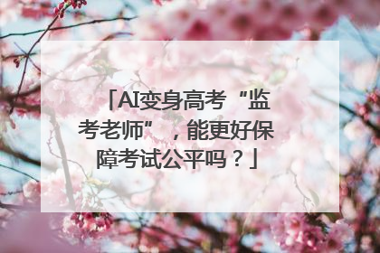 AI变身高考“监考老师”，能更好保障考试公平吗？