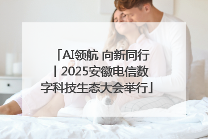 AI领航 向新同行丨2025安徽电信数字科技生态大会举行